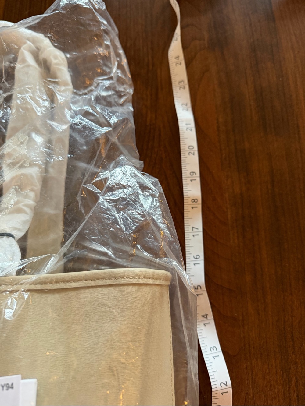 Light Beige Tote with Top Handles NWT Timberland - Picture 6 of 13